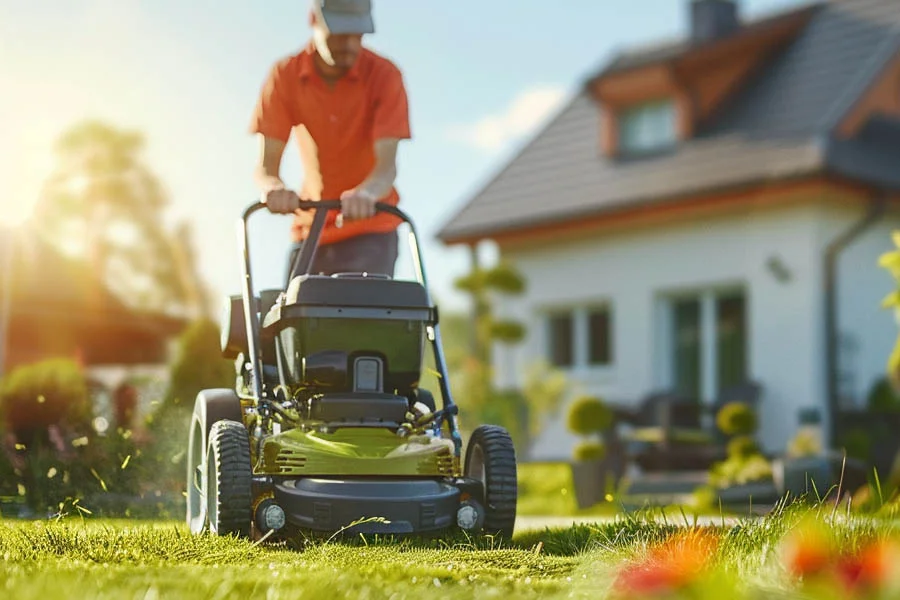 cordless electric mowers