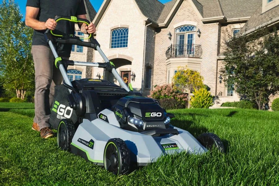 cordless electric mowers